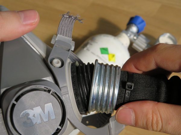 M3 Maske zu NATO RD 40mm x 1/7 Adapter